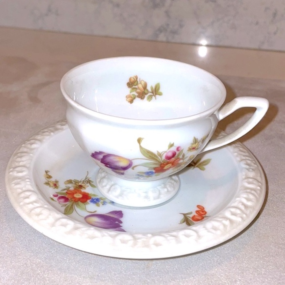 Rosenthal Made in Germany Demitasse Vintage Cup and Saucer Excellent Condition